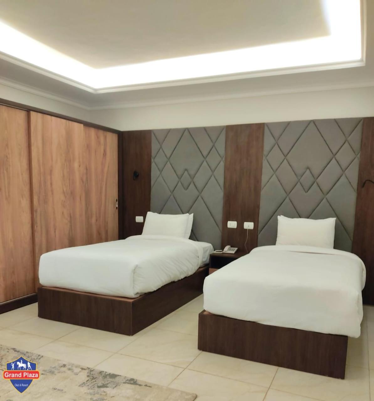 Grand Plaza Sheikh Zayed Hotell Kafr Abu 'umaydah Exteriör bild